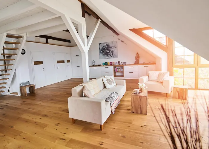 Appartamento Lichtdurchflutetes Traum-loft Mit Panoramablick Elsenfeld